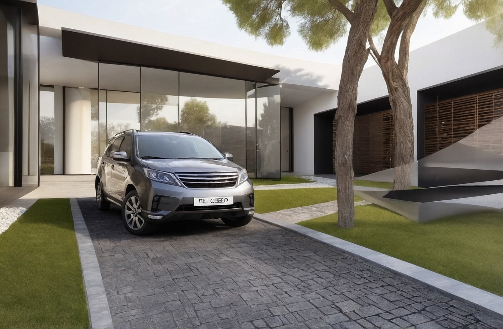 Auto cuidado y brillante.